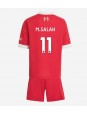 Liverpool Mohamed Salah #11 Replika Hemmakläder Barn 2025-26 Kortärmad (+ byxor)